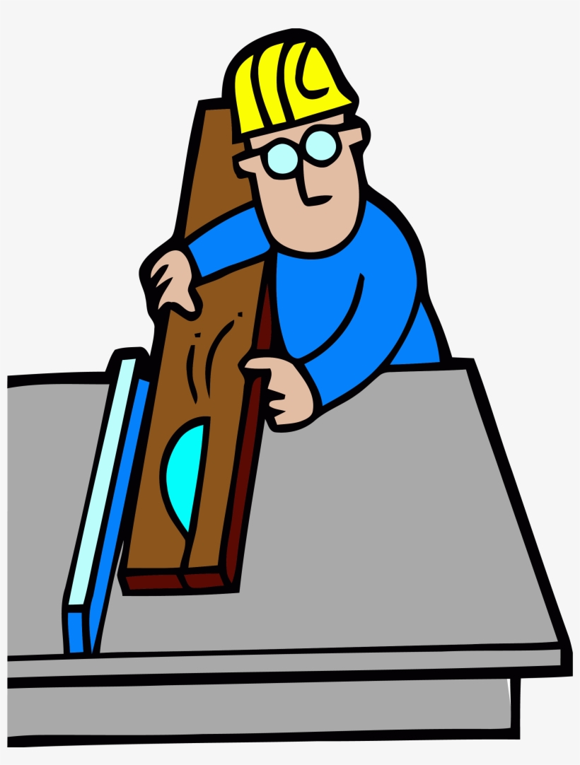 Movie Clipart Worker - Carpentry Clip Art, transparent png download
