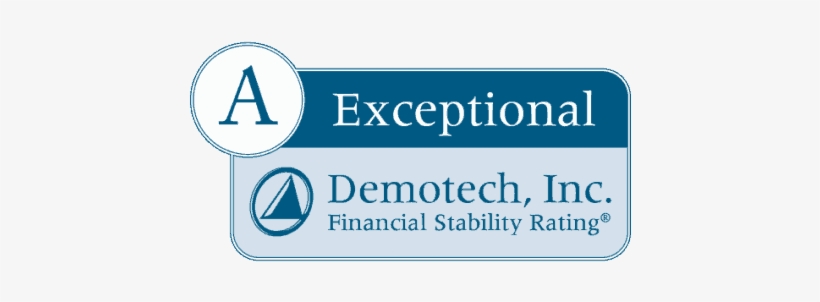The Bar Plan Has An "a, Exceptional" Rating By Demotech, - Badge, transparent png download