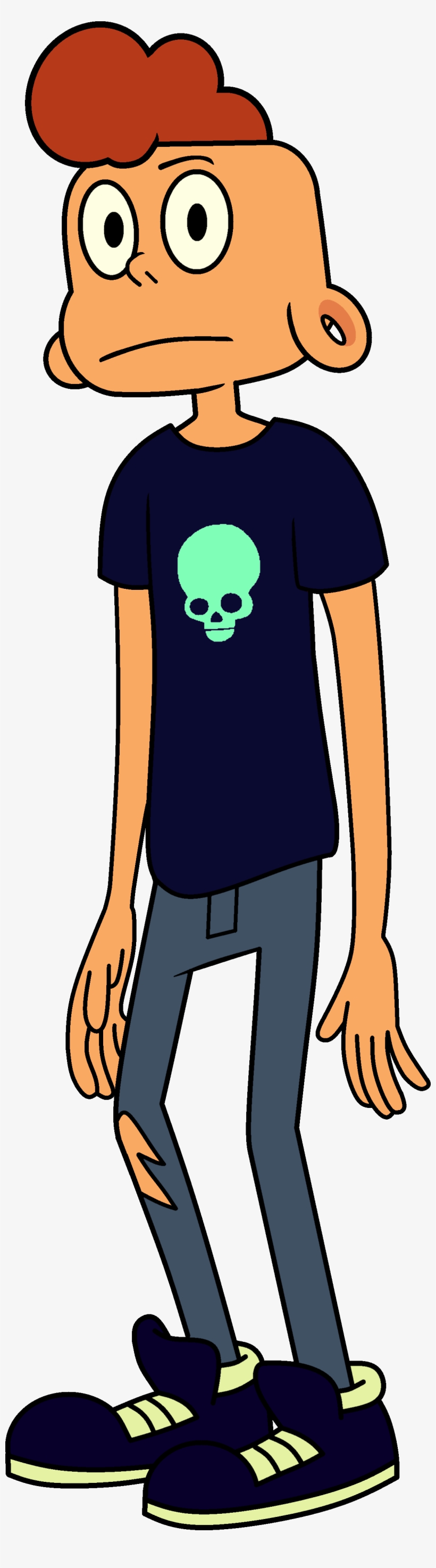 Lars Skull Shirt - Lars Steven Universe Skull Shirt, transparent png download