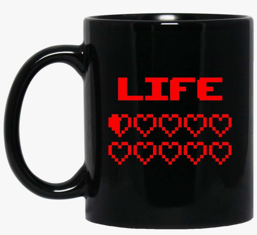 Gaming Life Bar 11 Oz - Mornings Are For Coffee And Contemplation Mug, transparent png download