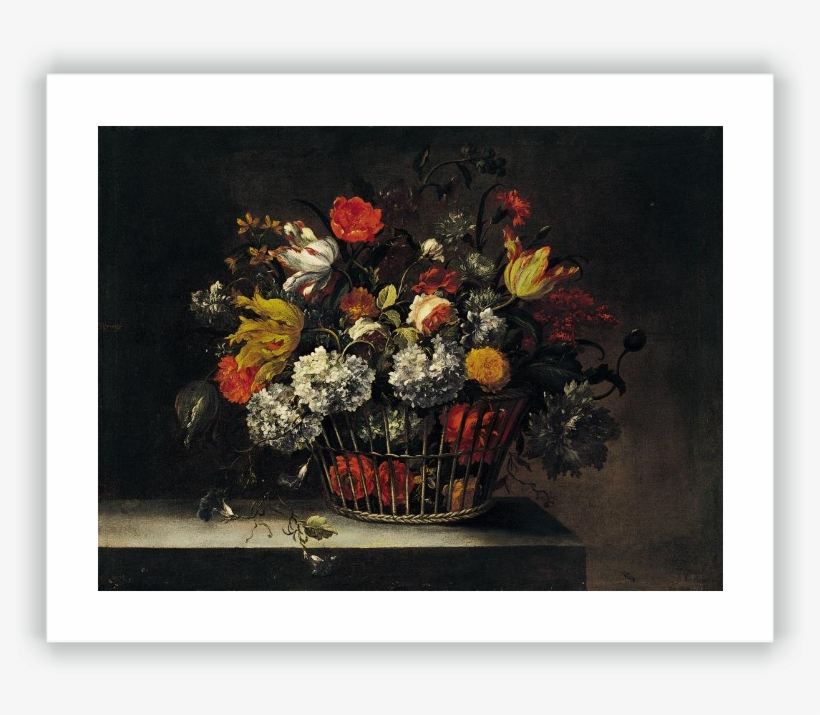 Cesta De Flores - Jean-baptiste Monnoyer, transparent png download