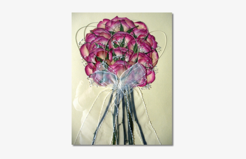 Los Cuadros Están Con Las Flores Autenticas De Los - Flower Bouquet, transparent png download