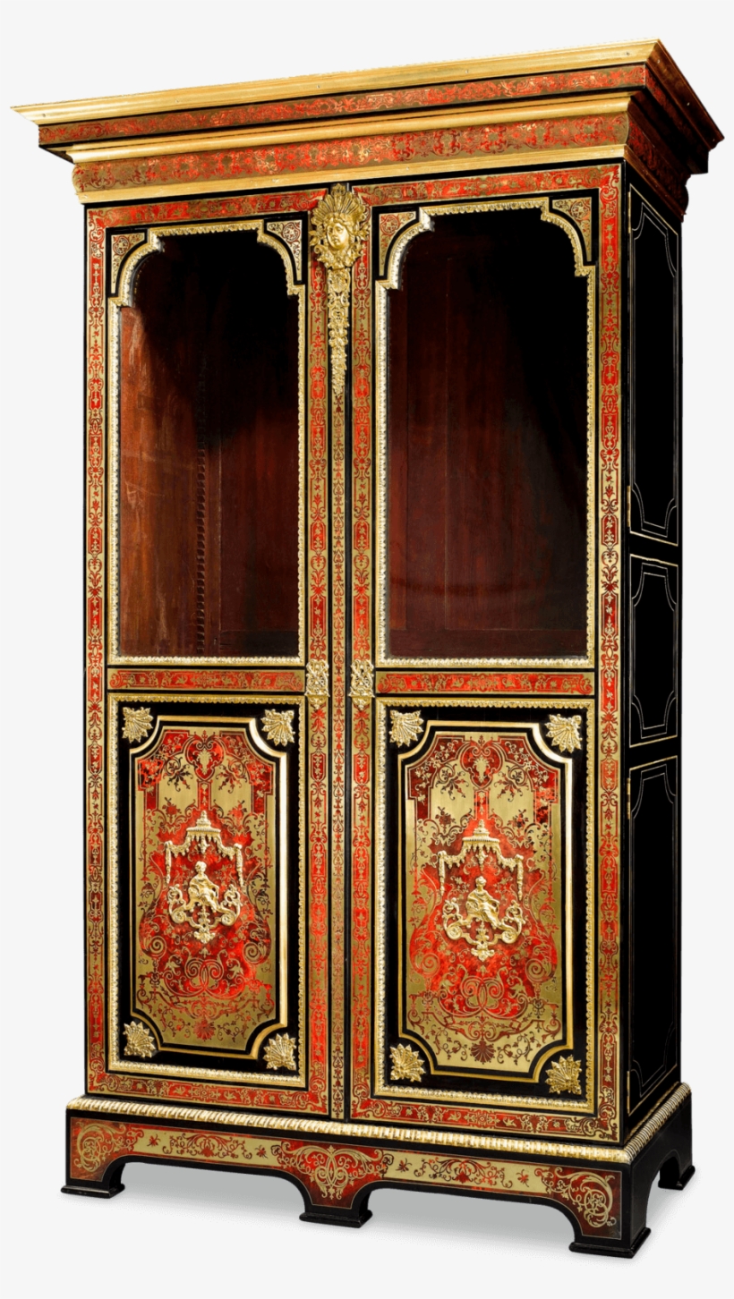 Stamped Boulle Cabinet By Nicolas Sageot - André Charles Boulle, transparent png download