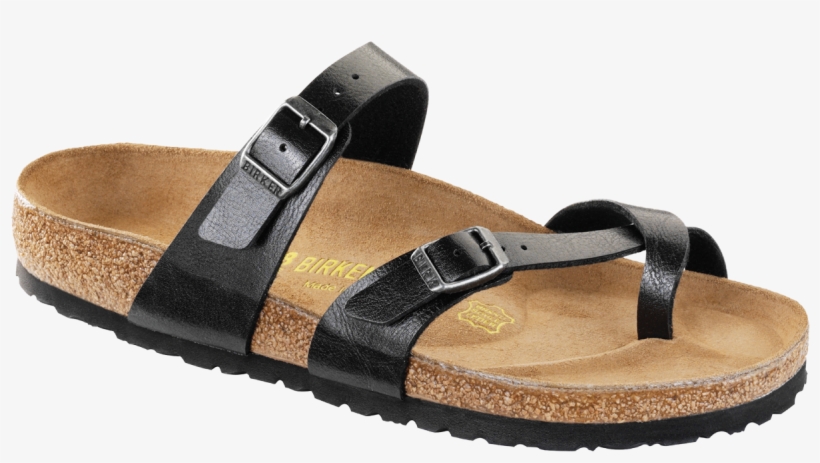 Birkenstock Mayari Licorice Birko-flor - Birkenstock Mayari Black, transparent png download