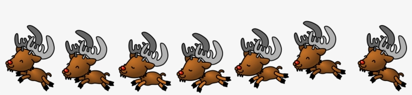 Dancing Reindeer Animation Clipart - Анимации Пнг, transparent png download