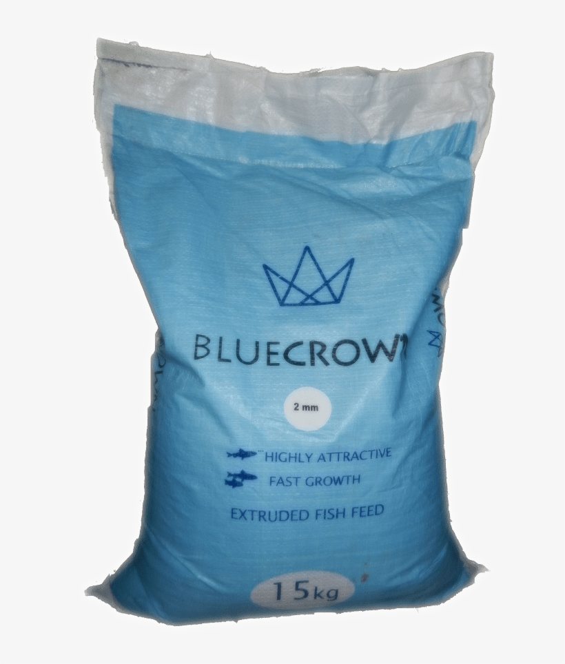 Blue Crown Fish Feed - Plastic, transparent png download
