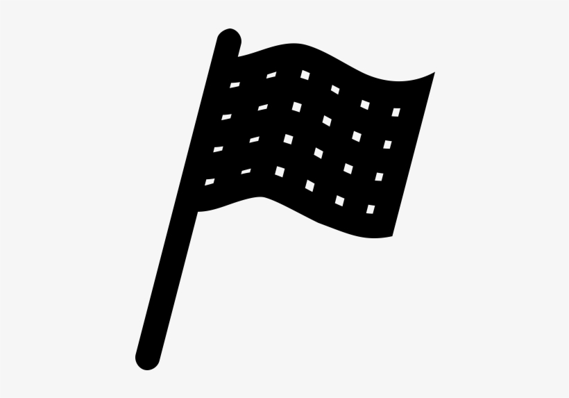 Finish Flag Rubber Stamp, transparent png download