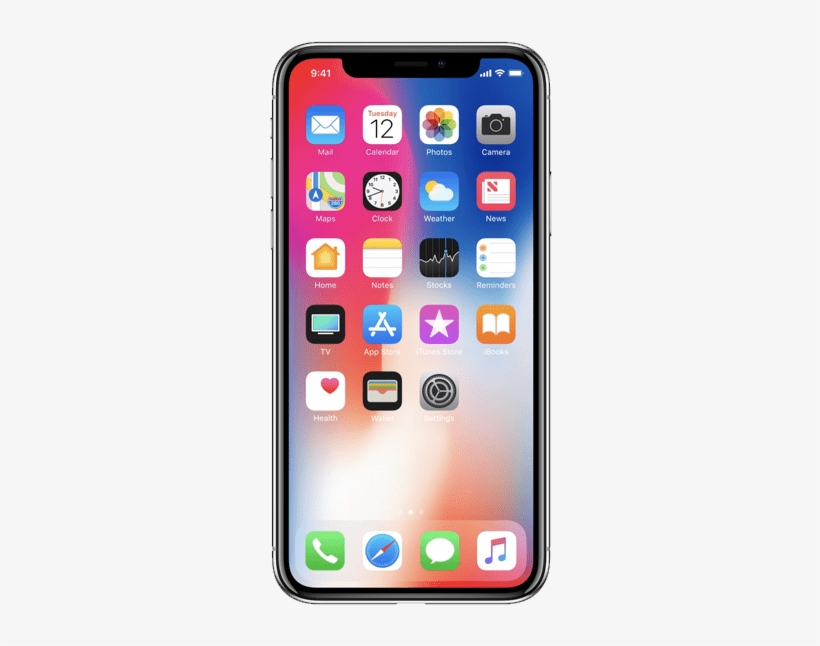 Iphone X, transparent png download