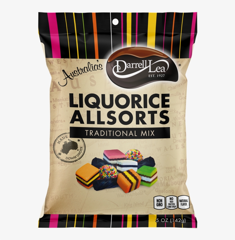 Darrell Lea Liquorice Allsorts 5oz - Darrell Lea, transparent png download