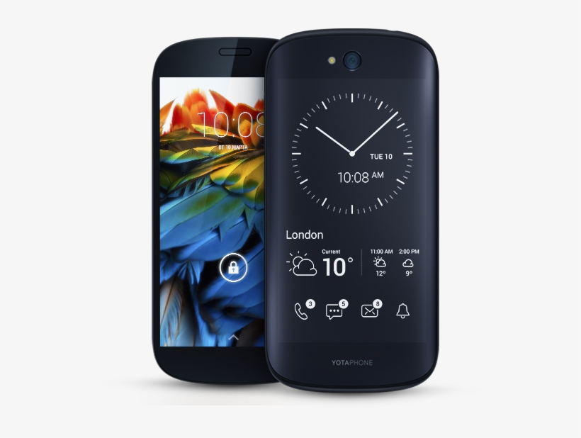 Hands Free Messaging And Mail - Yotaphone 2 Buy Online India, transparent png download