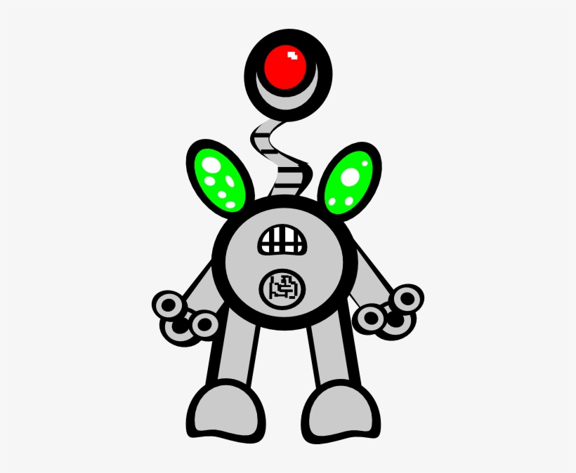 Robot Svg Clip Arts 390 X 594 Px, transparent png download