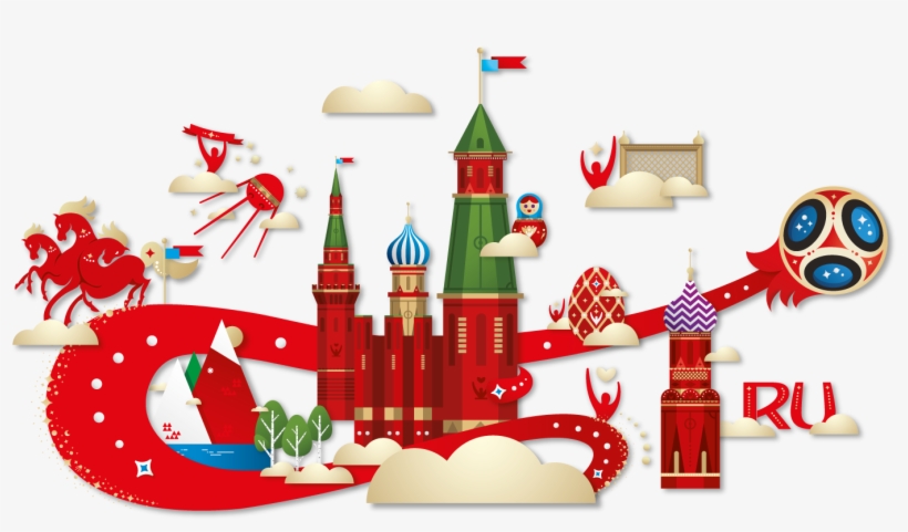 Rusia Saludo - 2018 Fifa World Cup Russia Png, transparent png download