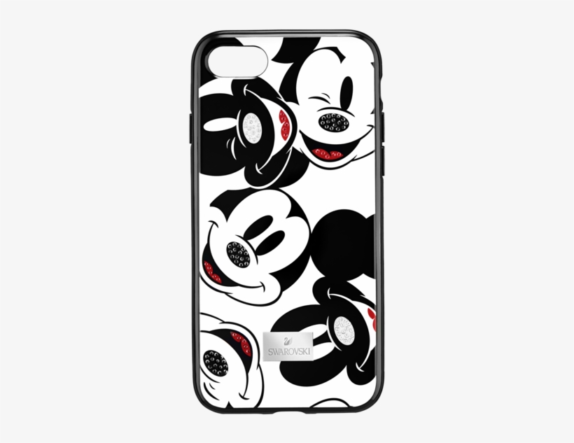 Home / Accessories / Smartphone Cases / Mickey Face - Swarovski Mickey Mouse Phone Case, transparent png download