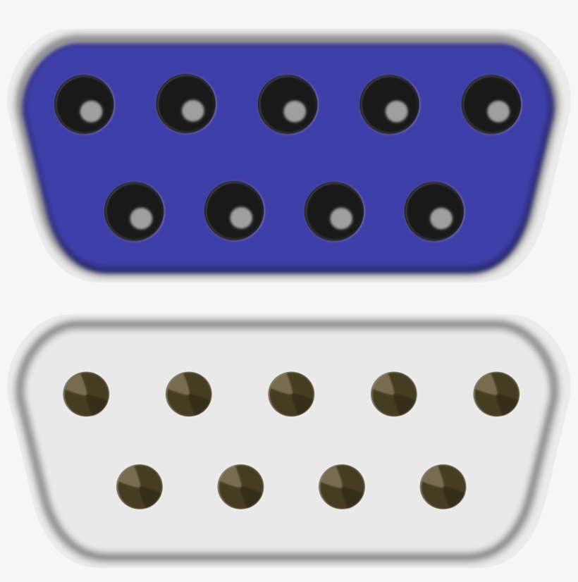 This Free Icons Png Design Of Rs232 Male Female, transparent png download
