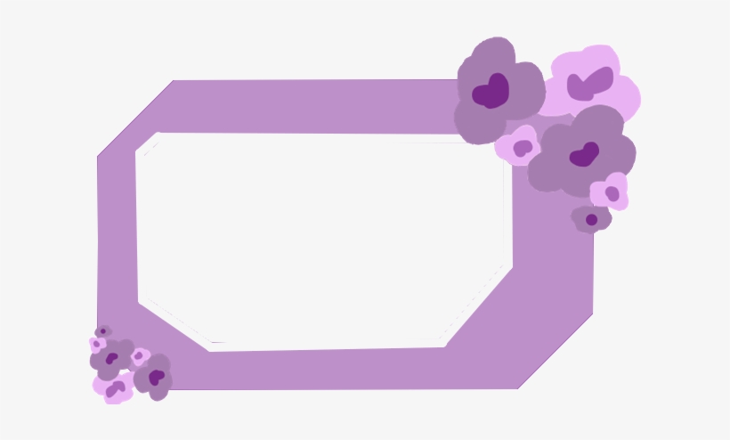Purple Flower Box 2, transparent png download