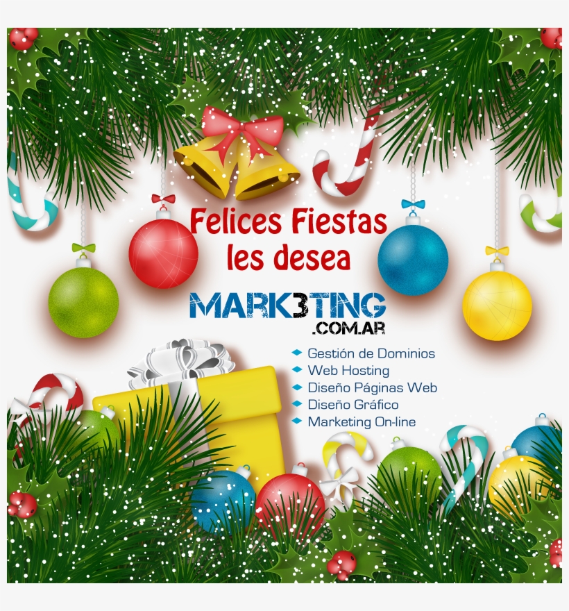 Mark3ting - Com - Ar - Christmas Ornament, transparent png download