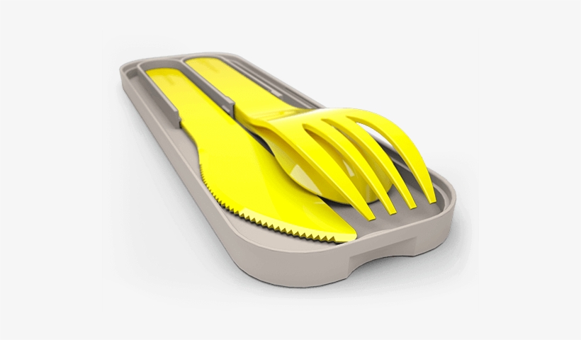 Mb Pocket Color - Monbento Mb Pocket Colour Cutlery Set, transparent png download