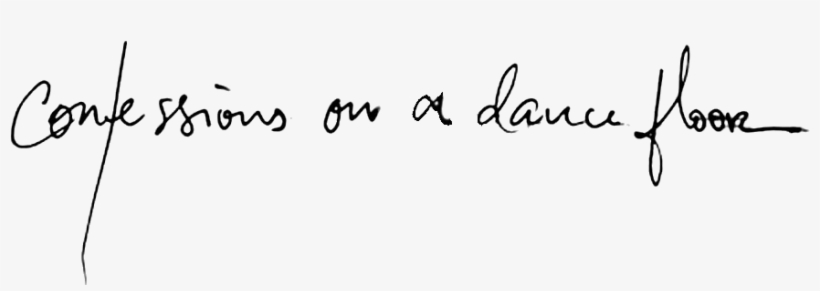 Coadf Logo - Confessions On A Dance Floor Logo, transparent png download