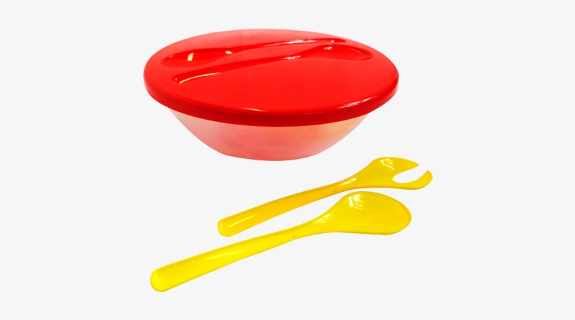 Ensaladera Con Cubiertos - Cutlery, transparent png download
