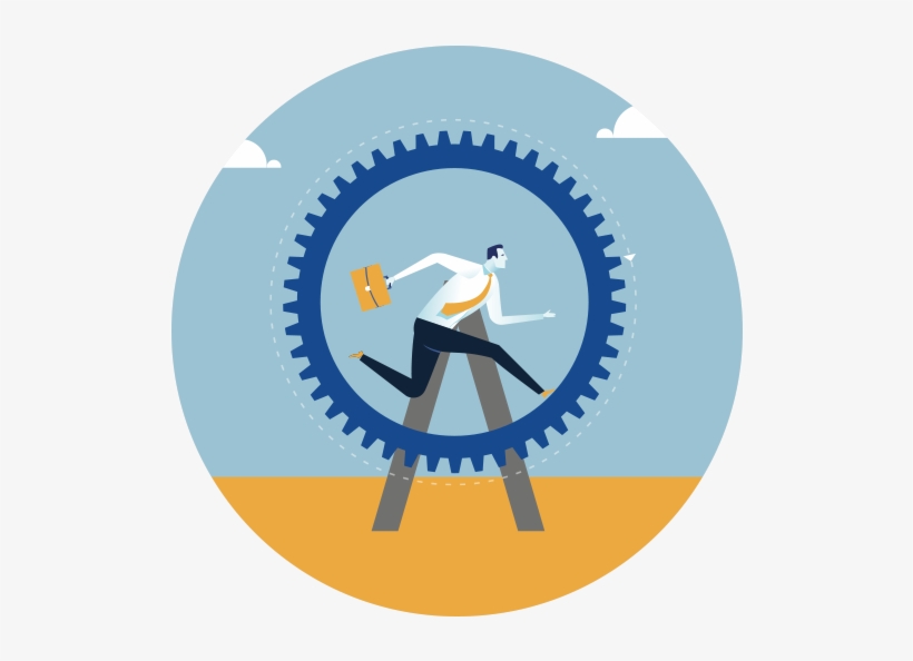Get Off The Hamster Wheel - Crank Arm Brewing Logo, transparent png download