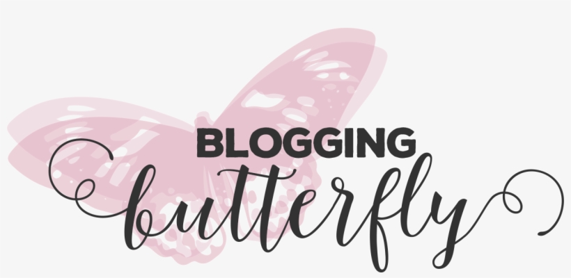 Blogging Butterfly - Calligraphy, transparent png download