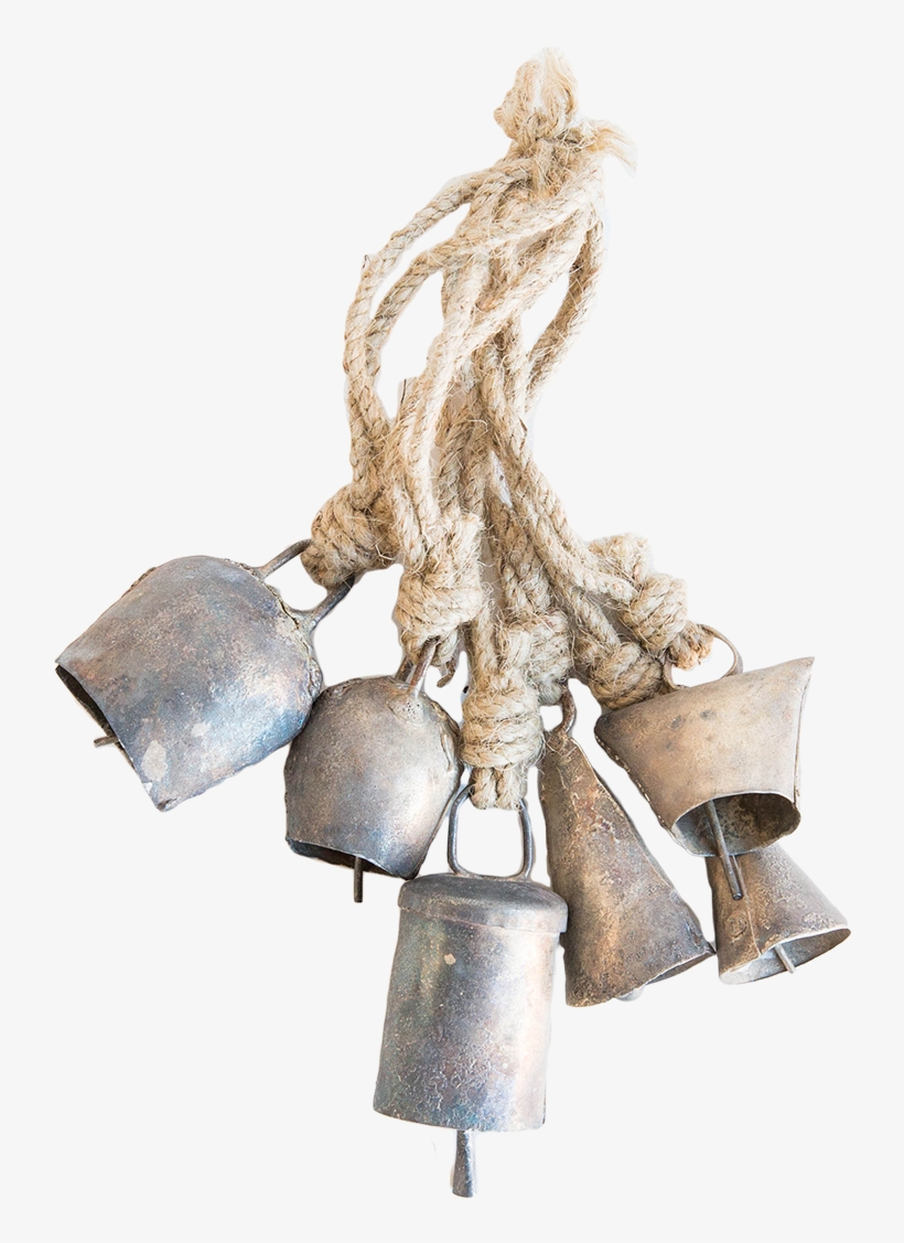 Antique Silver Bells - Church Bell, transparent png download