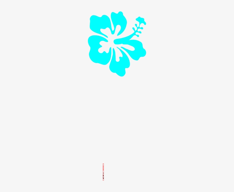 Blur Clipart Hibiscus Flower - Hibiscus Clip Art, transparent png download