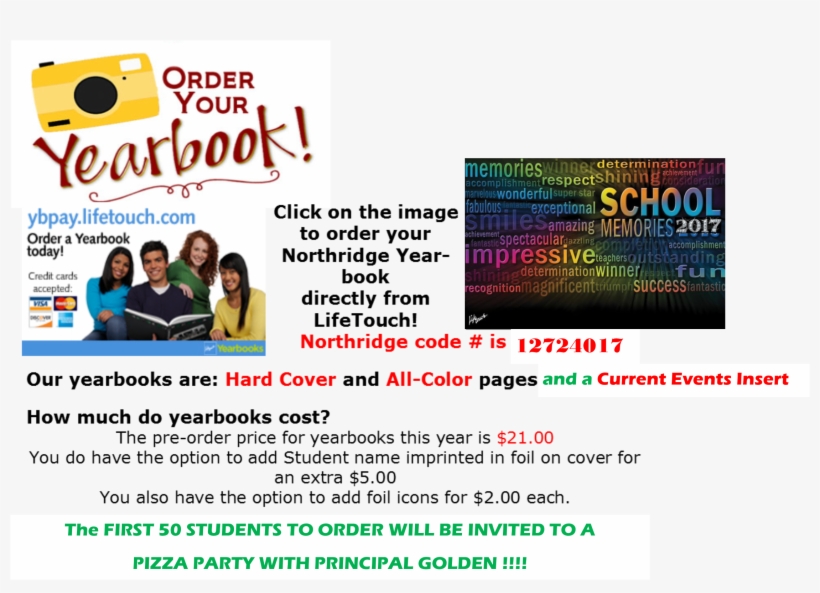 Yearbook Webpage - Web Page, transparent png download
