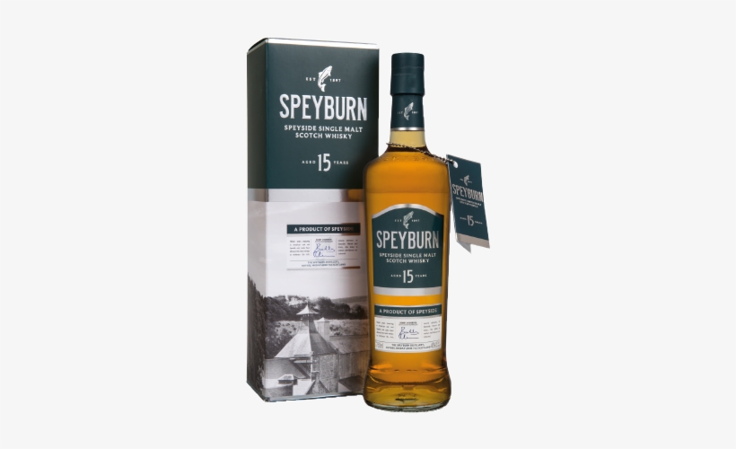 Speyburn 10 Years Old Single Malt Scotch Whisky - Speyburn 15 Year Old Single Malt Whisky, transparent png download