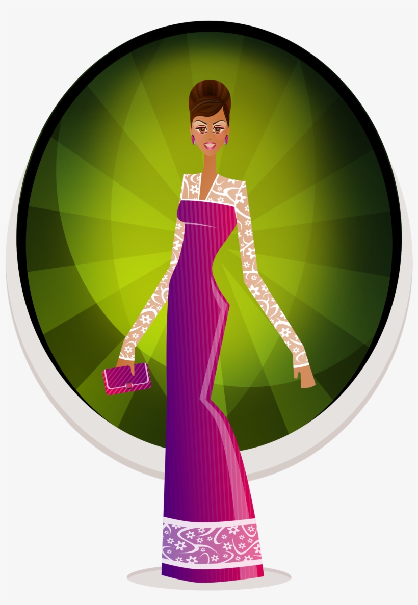 This Free Icons Png Design Of Glamour Girl, transparent png download