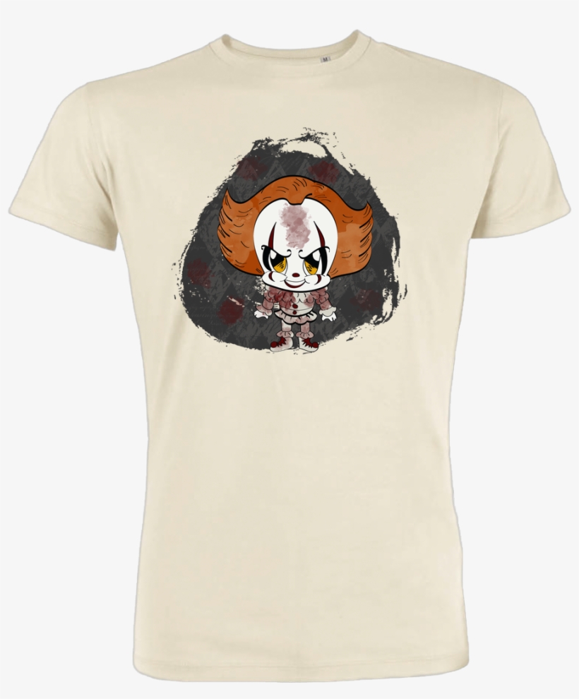 Blackmoon Cutie Pennywise T Shirt Stanley T Shirt Beige - T-shirt, transparent png download