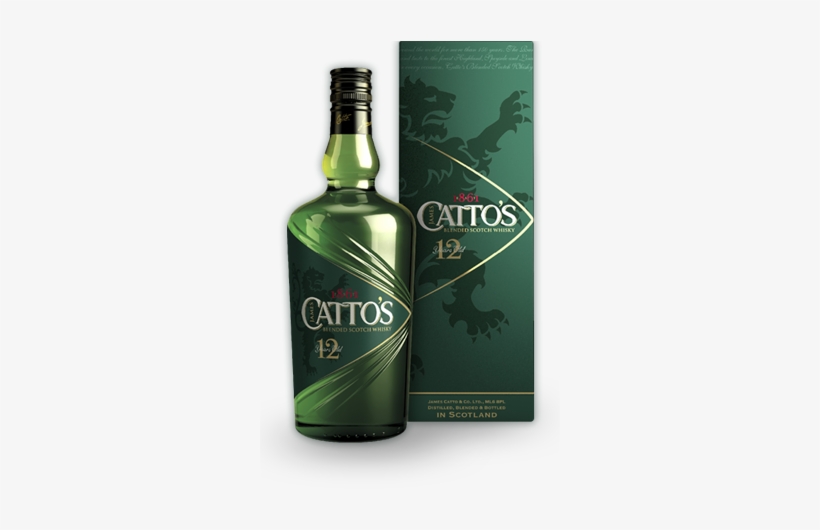 Catto's 12 Years Old - Catto's Whisky, transparent png download