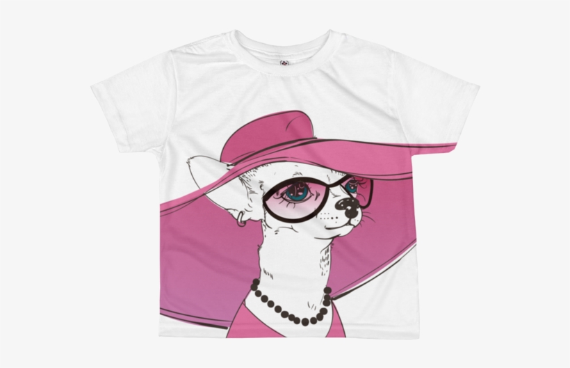 Glamour - Kids T-shirt - Stock Illustration, transparent png download