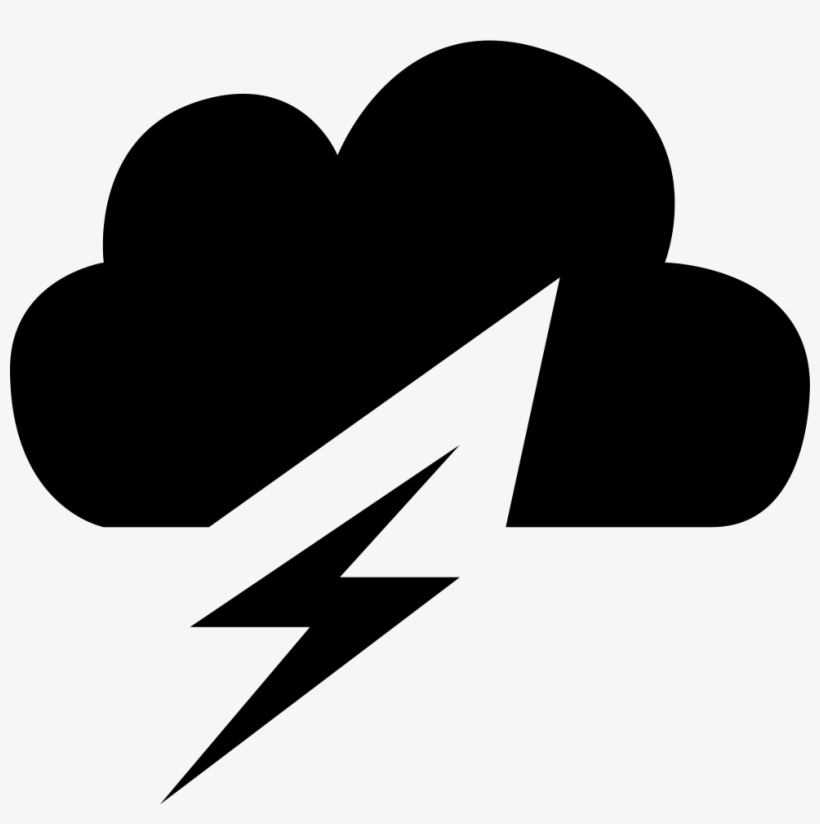 Lightning Svg Png Icon Free Download - Icon, transparent png download