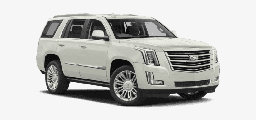 New 2018 Cadillac Escalade Platinum Edition - 2018 Cadillac Escalade Platinum White, transparent png download