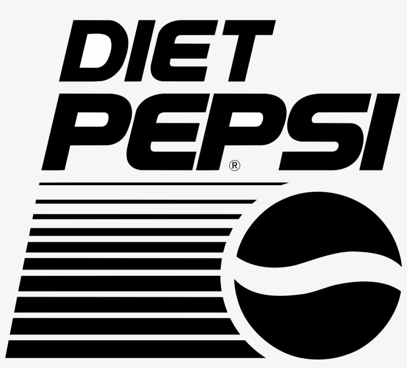 Diet Pepsi Logo Png Transparent - Old Diet Pepsi Logo, transparent png download