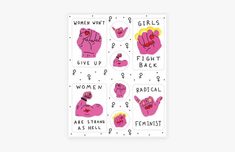 Women Are Strong As Hell - Radical Feminist Tote Bag: Funny Tote Bag Bag Bag,, transparent png download