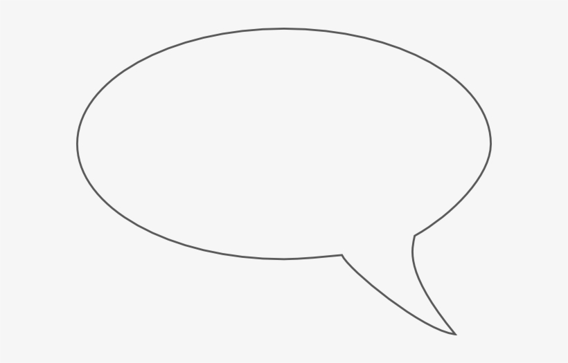 Thought Bubble Stencil, transparent png download