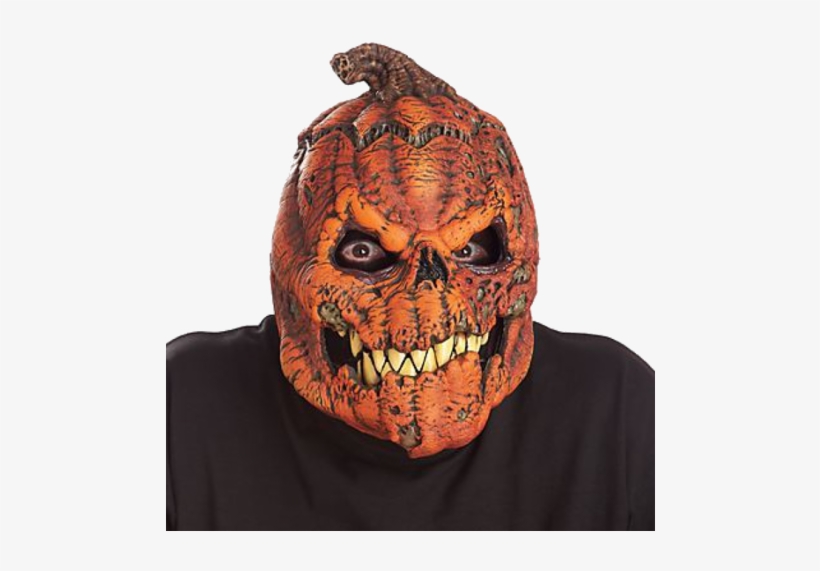 Pumpkin Moving Mouth Mask - Dark Harvest Mask, transparent png download