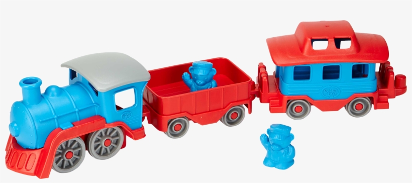 Green Toys - Green Toys Train - Blue, transparent png download