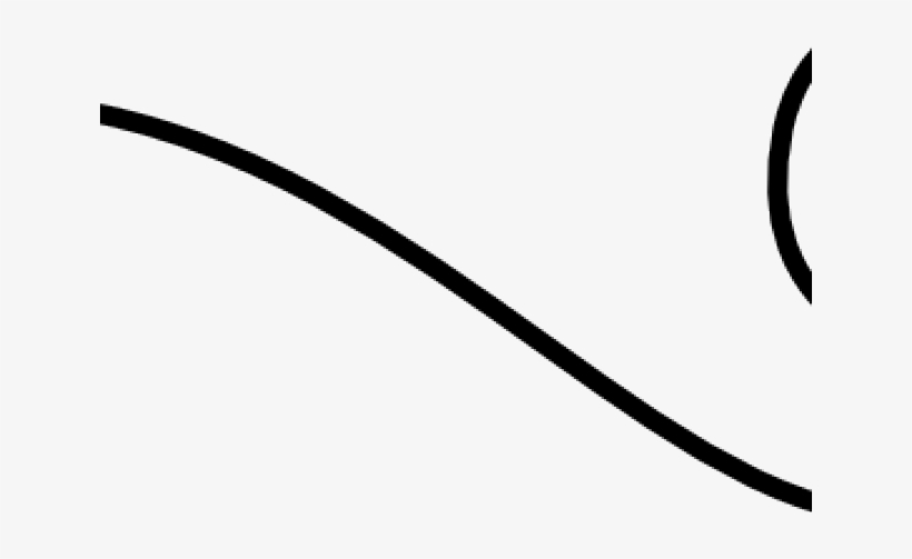 Flourish Clipart Single Line, transparent png download