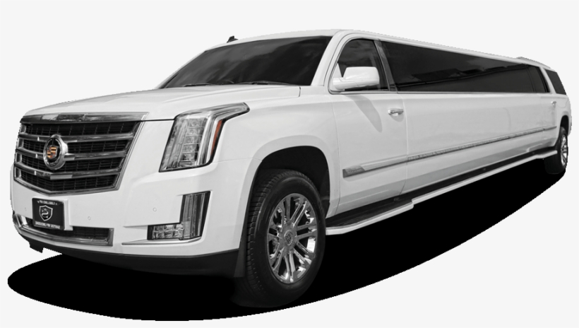 Cadillac Escalade Limo White - Stretch White Escalade, transparent png download