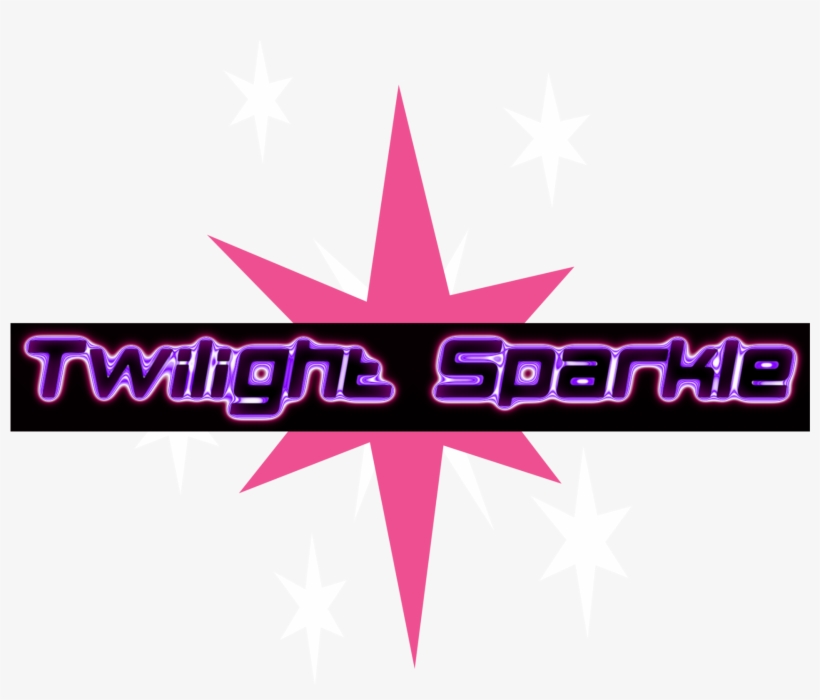 Twilight Sparkle's Cutie Mark With Twilight Sparkle - Graphic Design, transparent png download