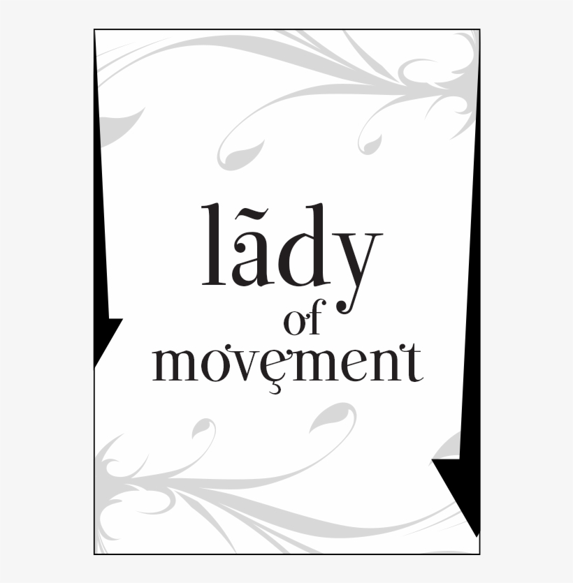 Lady Of Movement Dressing - Poster, transparent png download