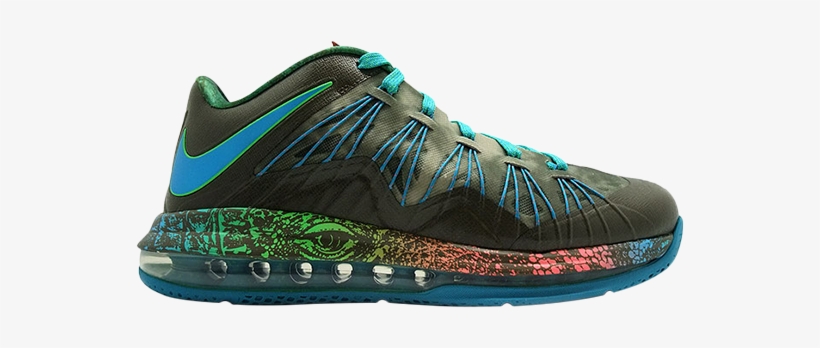 Air Max Lebron 10 Low 'swamp Thing' - Nike Air Max Lebron 10 Low 'swamp Thing Mens, transparent png download