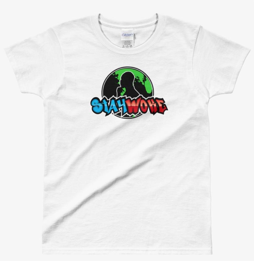 Women's Stay Woke T-shirt - Woke World, transparent png download