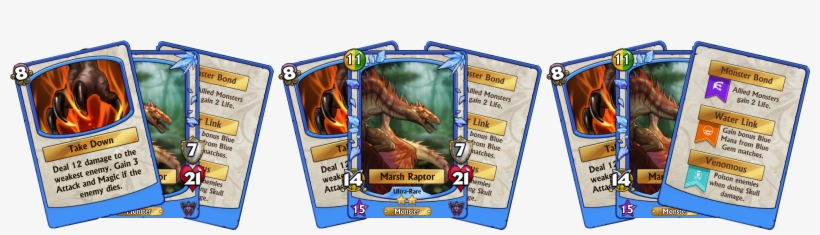 Marsh Raptor - Pharos Ra Gems Of War, transparent png download