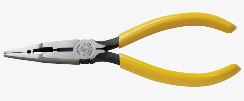 Png Vdv026049 - Klein Connector Crimping Long-nose Pliers (1 Each), transparent png download