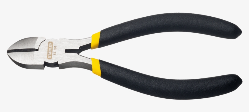 Zoom - Stanley Diagonal Cutting Pliers 6, transparent png download