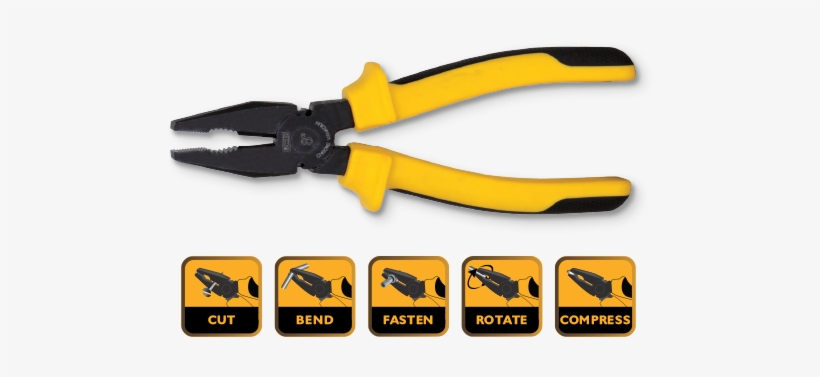 Combination-plier - Jcb Hand Tools, transparent png download